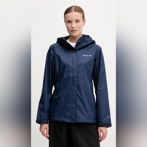 Columbia Shell Jacket Two Tone Blue Relaxed Fit